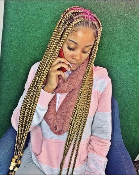 Blonde Pop Smoke Braids