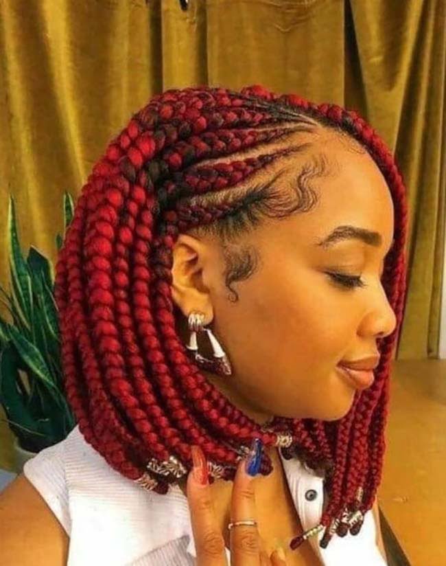 Bob Goddess Knotless Braids