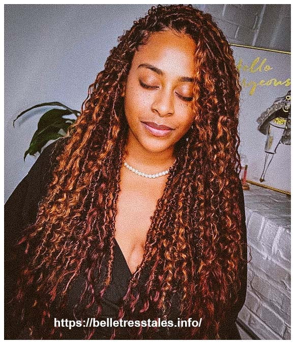 Bohemian Locs With Color