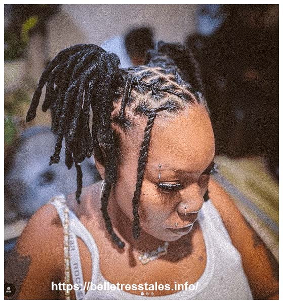 Bohemian Locs on Natural Hair