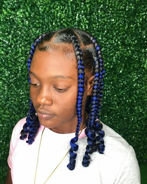 Coi Leray Braids On 4c Hair