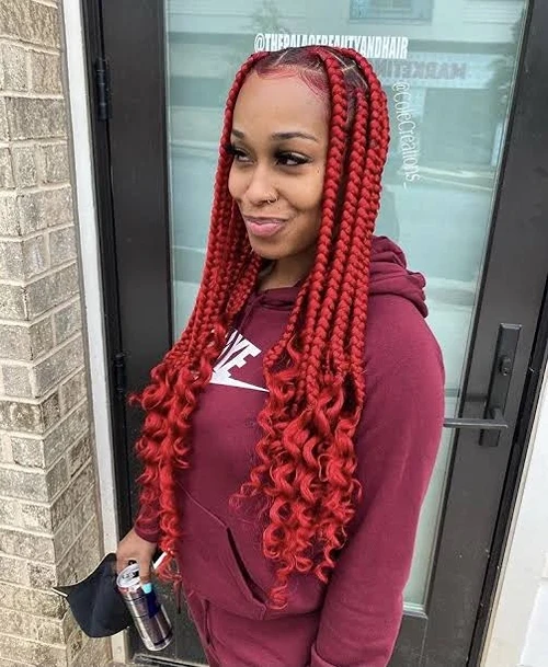 Long Coi Leray Colored Braid 