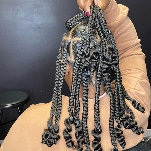 Classic Sixteen plait Coi Leray Braids