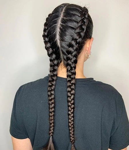 Double Dutch Braids With A Twist