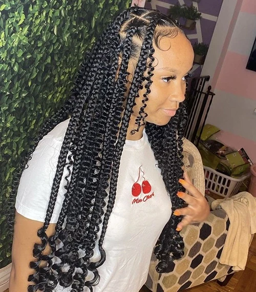 Goddess Coi Leray Braids