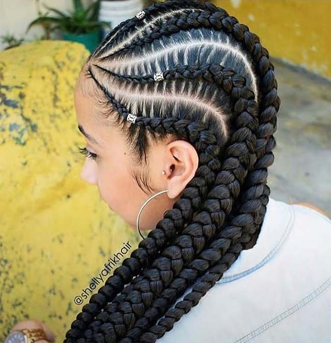 JUMBO CORNROWS