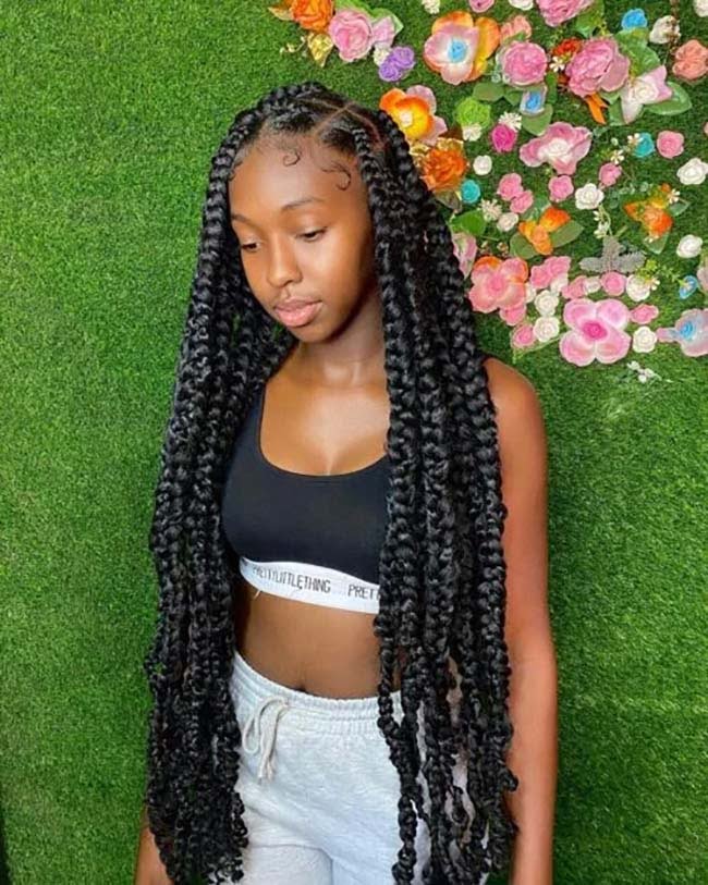 Jumbo Distressed Passion Braids