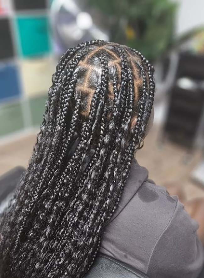 Jumbo Goddess Knotless Braids