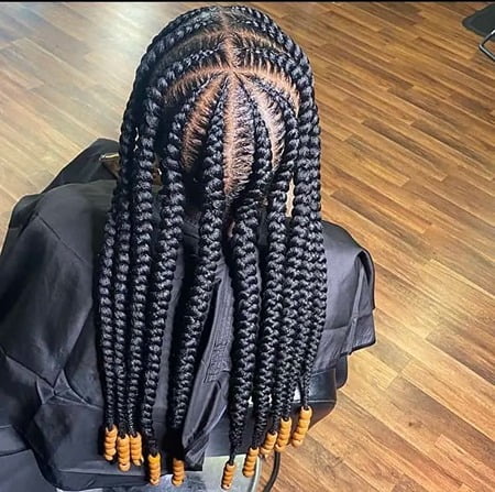 Jumbo Mid Back Pop Smoke Braids