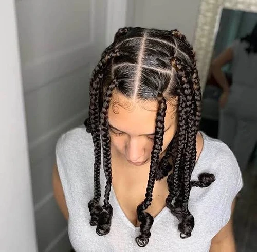 Knotless Coi Leray Braids 