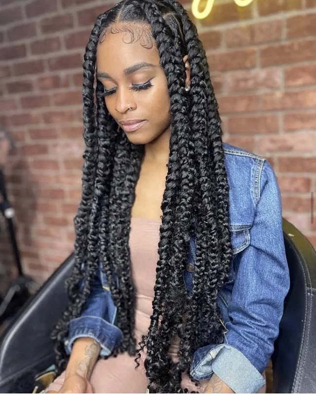 Knotless Passion Braids