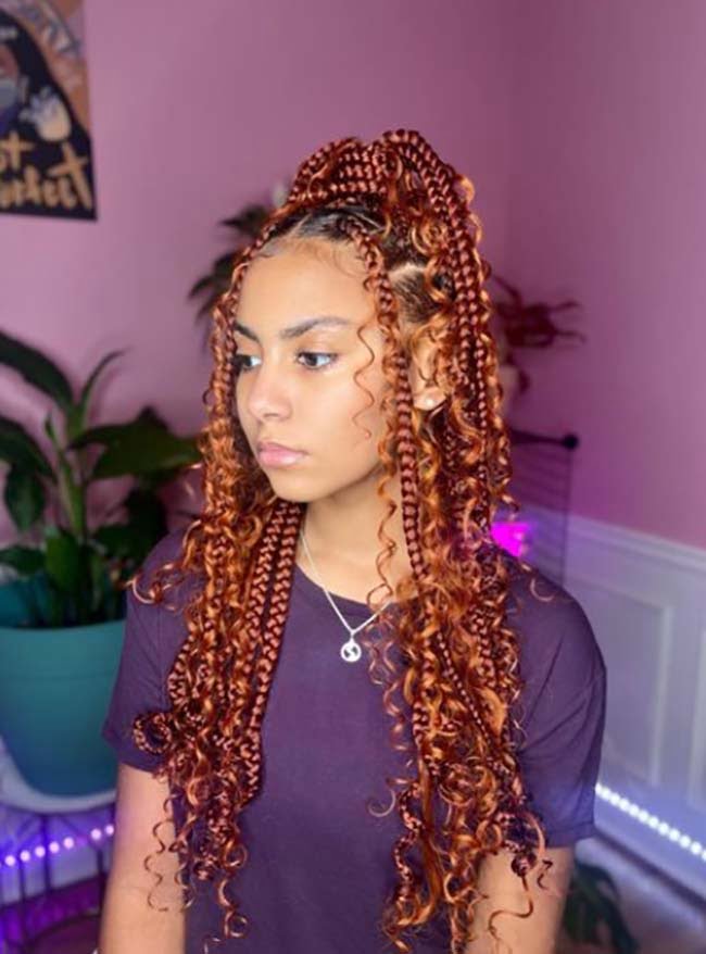 Large Goddess Knotless Braids 