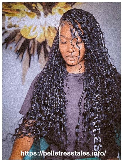 Messy Bohemian Goddess Faux Locs