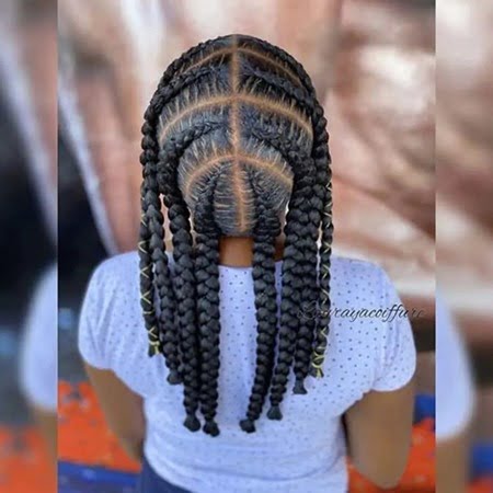 Mid-Length Pop Smoke Braids