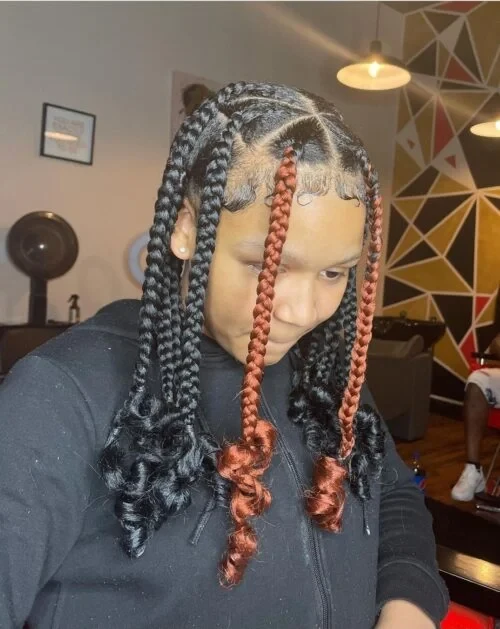 Mixed Color Coi Leray Braid