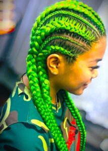 Neon Tribal Braids