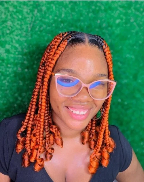 Orange Coi Leray Braid