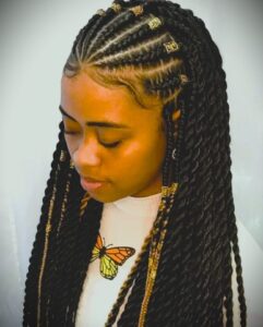 Senegalese Tribal Braids