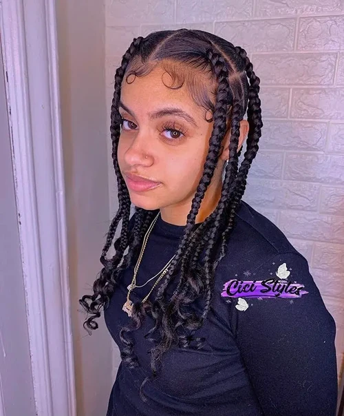  Short jumbo Coi Leray braids