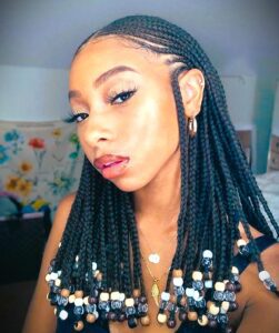 Tribal Braids with Beads