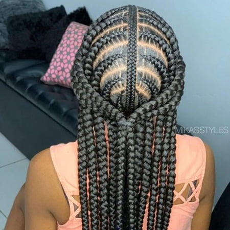 Tribal Feed-In Cornrows