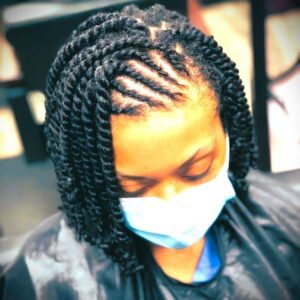 Two-Strand Twist Tribal Braids