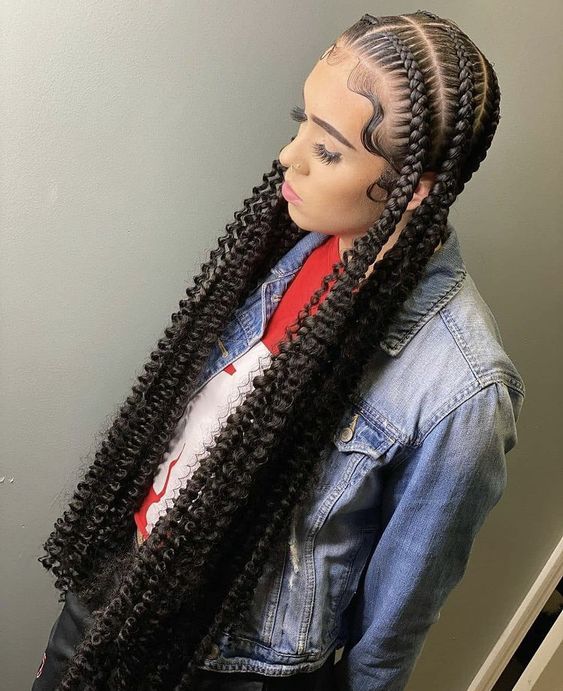 pop smoke braids long hair