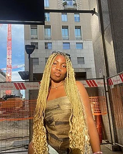 Bohemian Knotless Braids Blonde