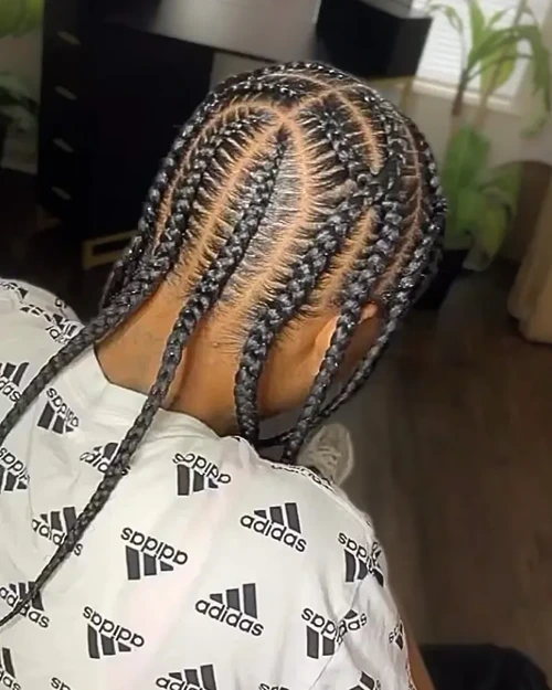 CRISS CROSS POP SMOKE BRAIDS