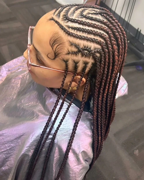 CRISS CROSS TRIBAL BRAIDS