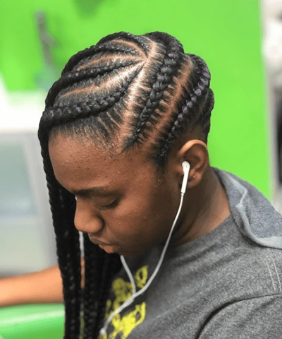 Ghana Lemonade Tribal Braids