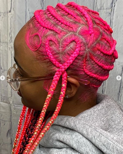 Pink Lemonade Tribal Braids