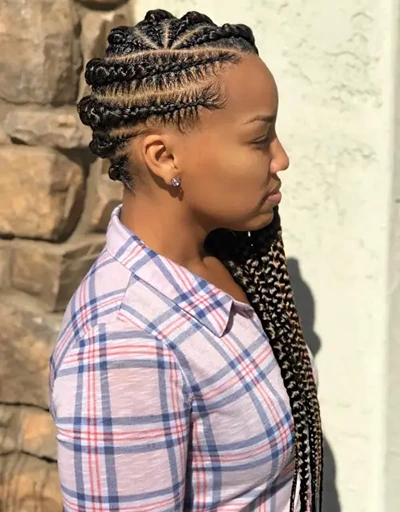 Wrap-Around Triangular Braids