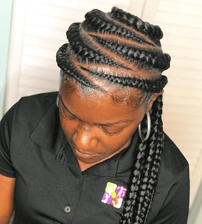 Zig Zag Lemonade Tribal Braids